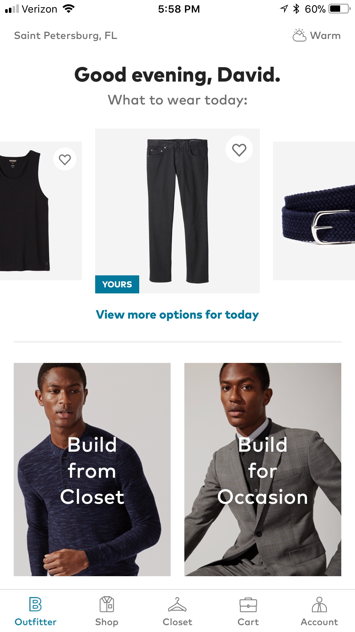 BONOBOS OFFERS EXTREME PERSONALIZATION